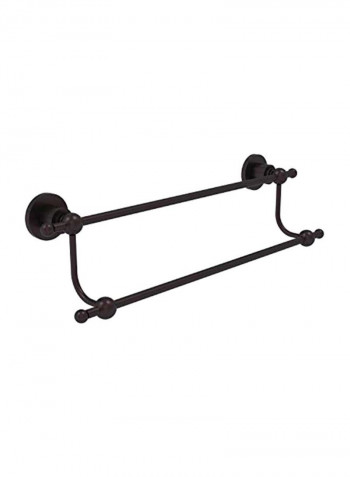 Astor Place Collection Double Towel Bar Brown 36inch