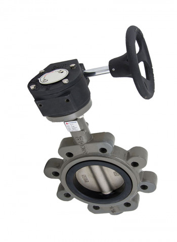 Ductile Iron Lug Type Butterfly Valve Grey/Black 8inch