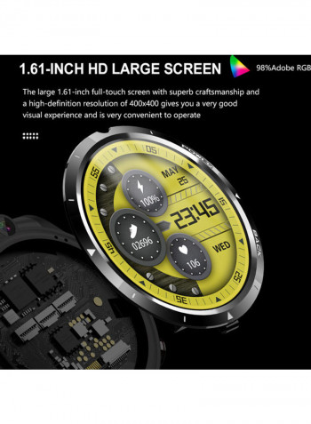 LEM15 4G Smart Watch Black