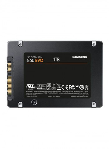 860 EVO SATA III Internal SSD 2TB Black