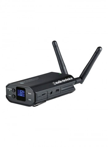 Camera-Mount Wireless Handheld Microphone System ATW-1702 Black