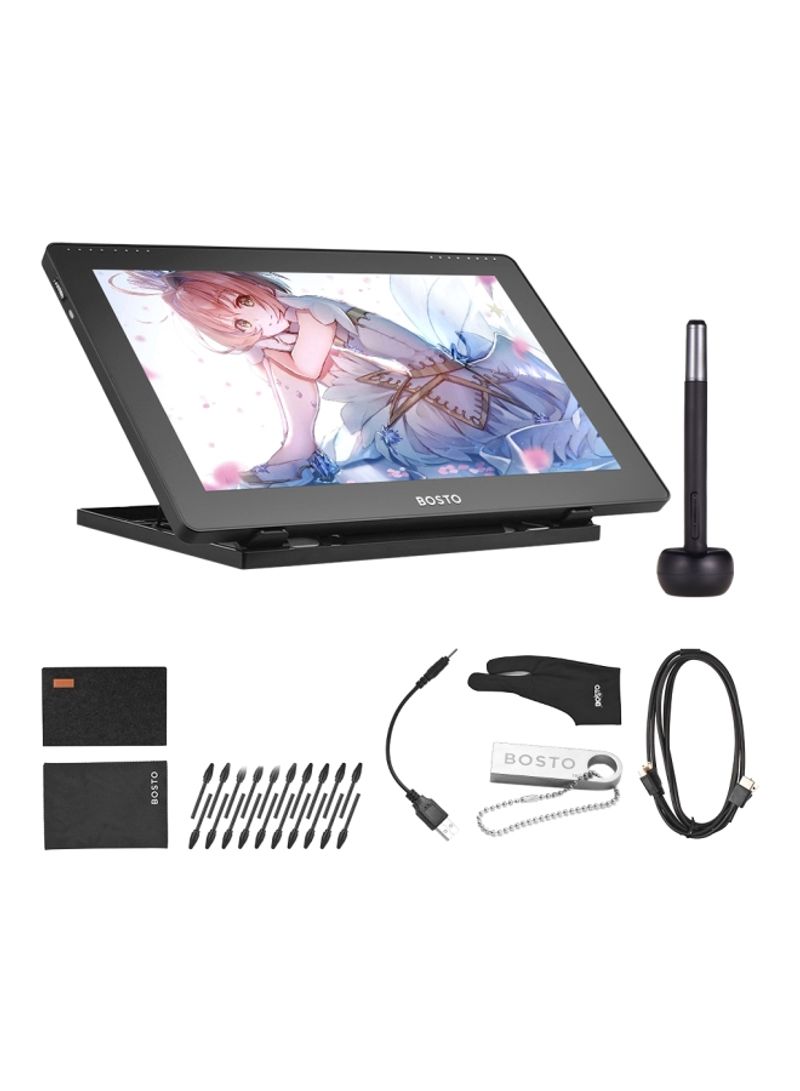 LCD Graphics Tablet With Stylus Pen 11.7x8.3inch Black/White/Silver