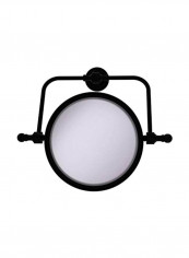 Retro Dot Collection Magnification Make-Up Mirror Matte Black/Silver 8inch