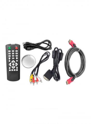 Full HD LCD Projector 400 Lumens PRJLE55 White/Grey