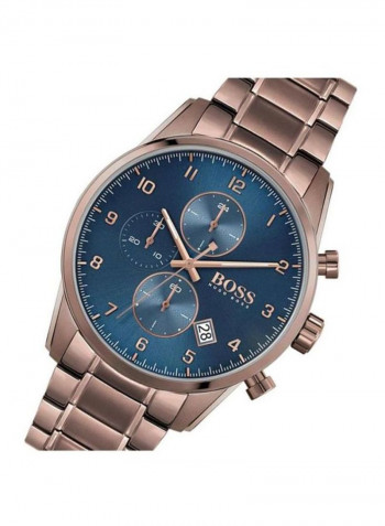 Men's Skymaster Water Resistance Stainless Steel Chronograph Watch 1513788