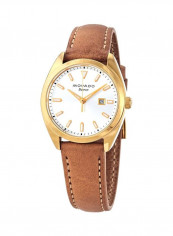 Women's Heritage Silver And White Dial 31mm Swiss Quartz Watch 3650036