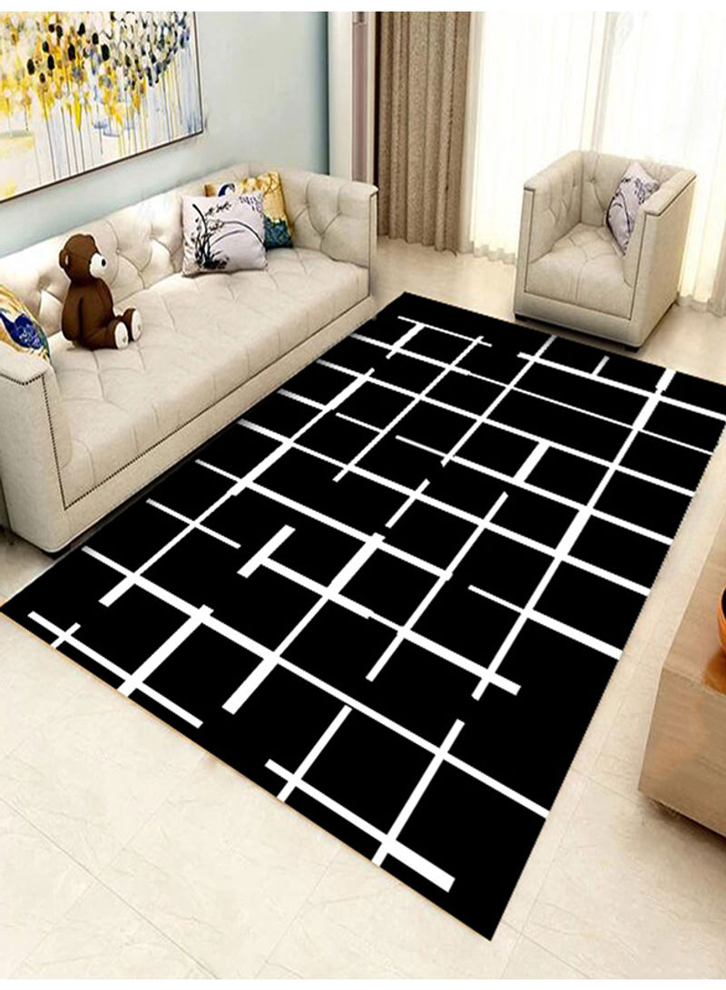 Geometric Pattern Washable Floor Mat Multicolour 200x300centimeter