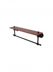 Wooden Bathroom Shelve Brown 22inch