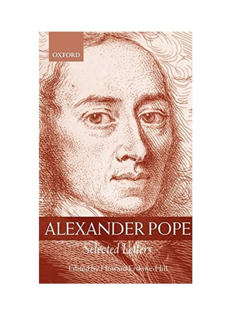 Alexander Pope: Selected Letters Hardcover English by Alexander Pope