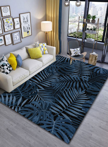 Leaf Pattern Living Room Carpet Multicolour 200x300centimeter