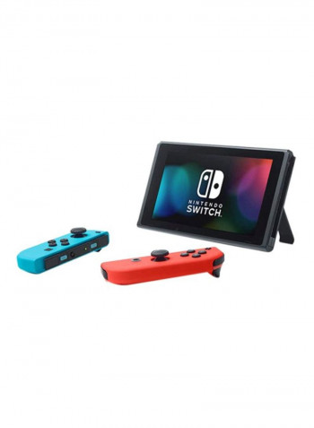 Switch Console With Neon Joy Controller - Red/Black/Blue