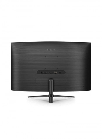 27-Inch Full HD Curved LCD Display Monitor Black
