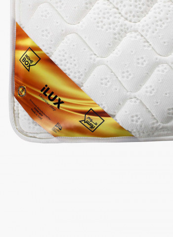 iLux Spring King Mattress Grey 180 x 200 x 26centimeter