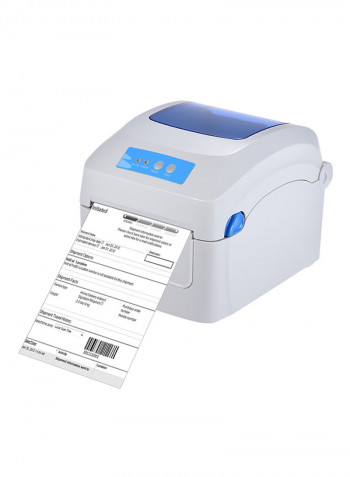 Thermal Printer 23.8 x 18 x 17.6centimeter White