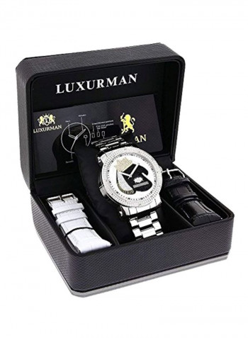 Men's Boxing Gloves Diamond Studded Analog Watch 0639738920573