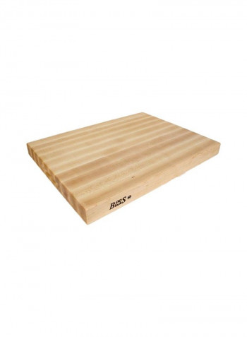 Edge Grain Reversible Cutting Board Brown/Beige