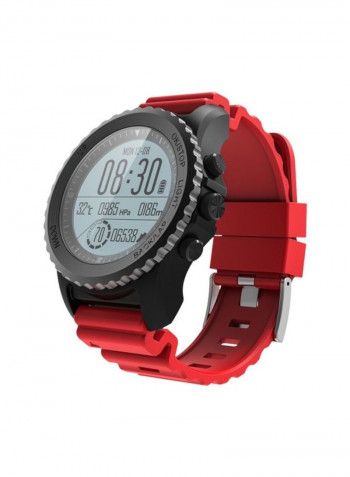 Waterproof Smartwatch Red/Black