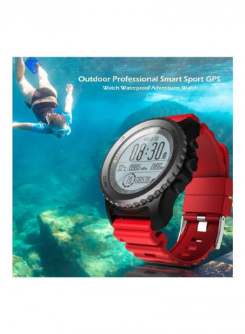 Waterproof Smartwatch Red/Black