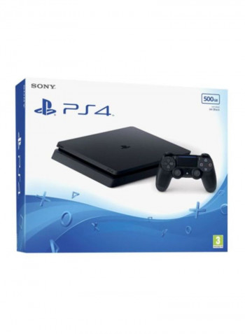 PlayStation 4 Slim 500GB Console - Jet Black