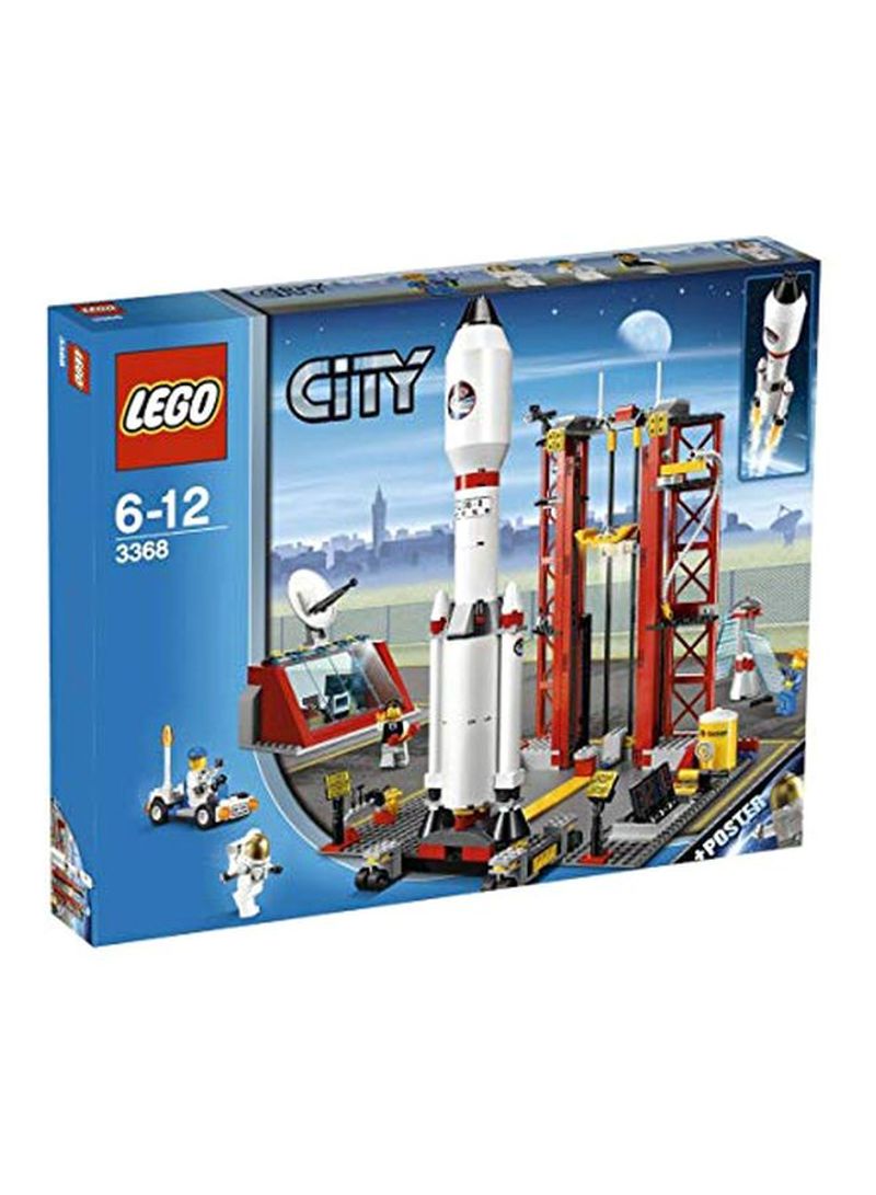 494-Piece City Space Center Building Toy Set 14.2inch