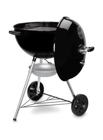 Compact Kettle Charcoal Grill Black 57centimeter