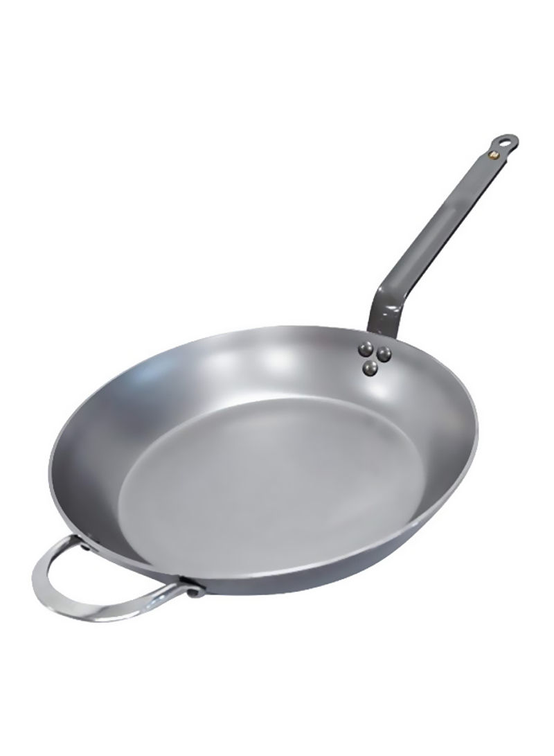Round Fry Pan Silver 12.5inch
