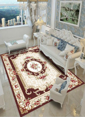 European Style Living Room Carpet Multicolour 200x300centimeter