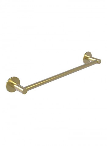 Retro Dot Collection Brass Towel Bar Gold 30inch