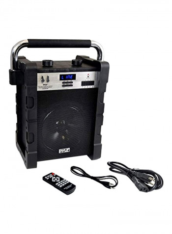 Wireless Portable PA Speaker System Black