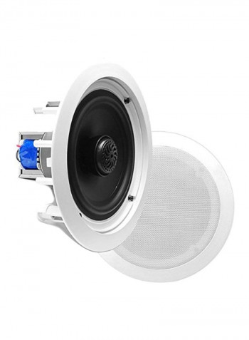 2-Piece Wall Mount Speaker PDIC80T White