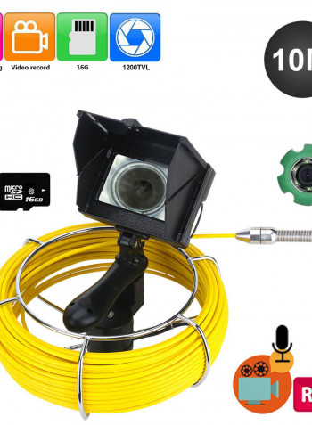 Handheld Industrial Pipe Inspection Waterproof Video Camera
