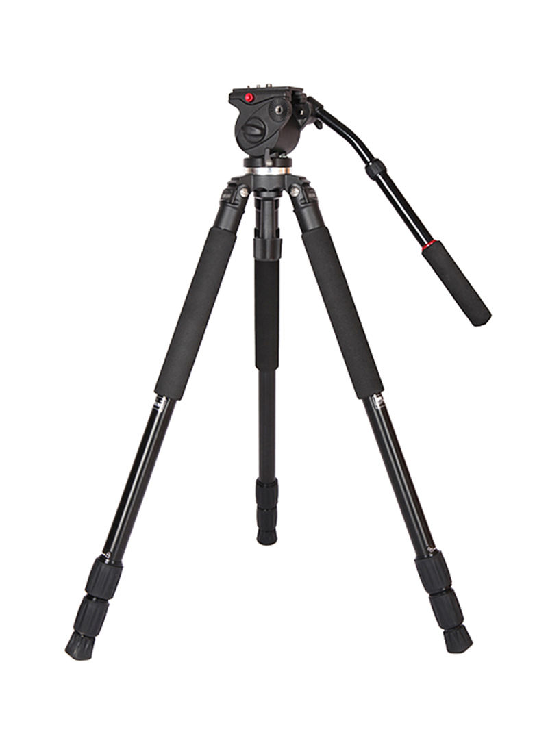 JY0509A DSLR Photography Camera Camcorder Video Tripod 77.0x15.0x15.0centimeter Black