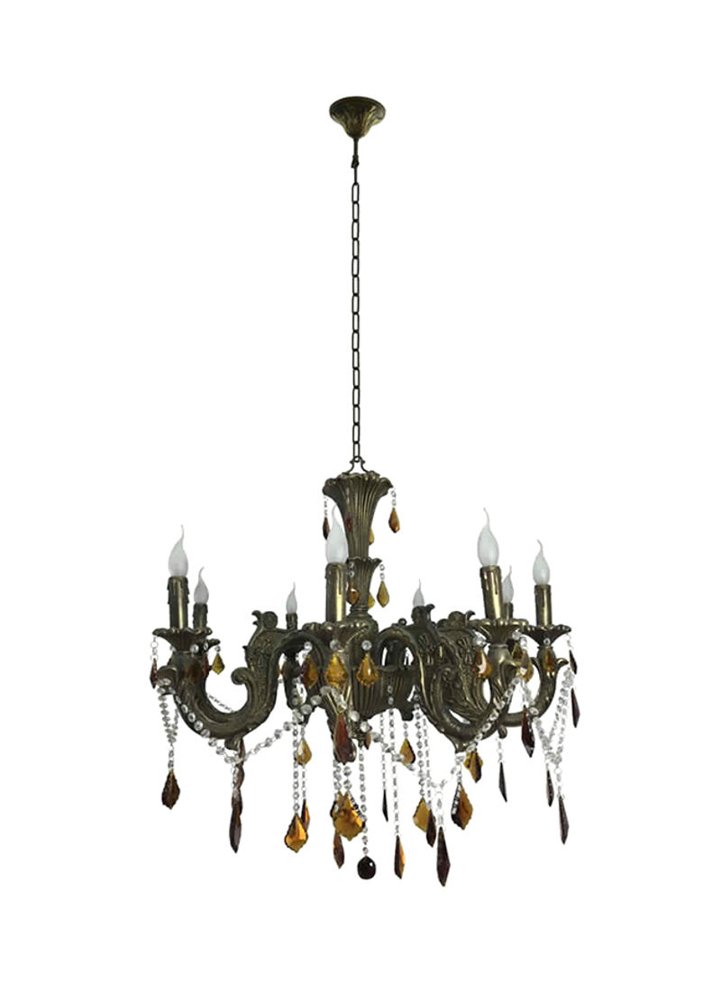Crystal Chandelier Grey/Gold/Clear 850x900millimeter