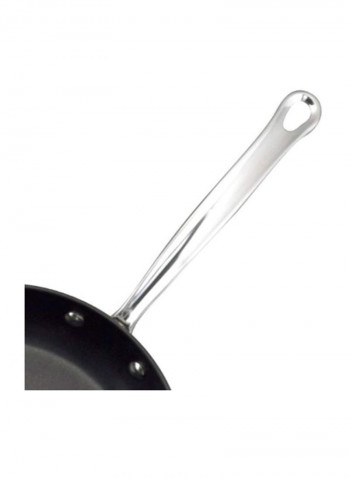 10-Piece Cookware Pot And Pan Set Silver
