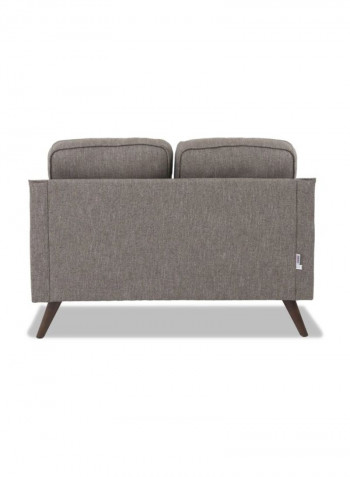 Hunter 2-Seater Sofa Grey 50.39x35.43x35.82inch