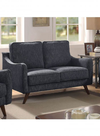 Hunter 2-Seater Sofa Grey/Brown 50.39x35.43x35.82inch