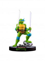 Tmnt Teenage Mutant Ninja Turtles Leonardo On Defeated Mouser By Ikon Collectibles