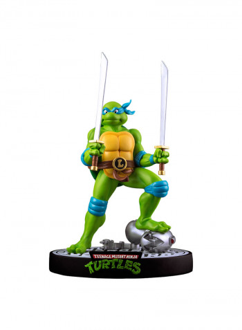 Tmnt Teenage Mutant Ninja Turtles Leonardo On Defeated Mouser By Ikon Collectibles
