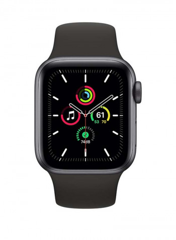 Watch SE-40 mm (GPS + Cellular) Space Gray Aluminium Case with Sport Band Black