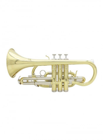 Bb Flat Cornet Brass Trumpet With Accessories