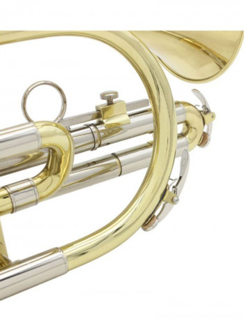 Bb Flat Cornet Brass Trumpet With Accessories