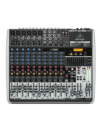 Premium 18-Input 3/2-Bus Mixer With Multi-FX Processor QX1832USB Grey/Red/Blue