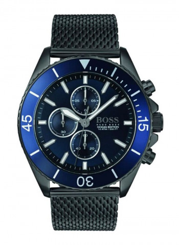 Men's Stainless Steel Contemporary Sport Chronograph Watch 1513702
