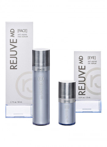 Anti-Aging Face And Eye Serum Set 15ml