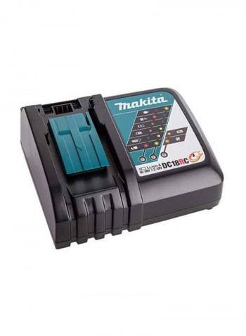 PT Makita Cordless Impact Driver 18V 3.0Ah w/2Battery + 1Charger DTD153RFJ Blue/Black/Grey 126x79x236millimeter