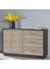 Dratini Buffet Cabinet Gold/Brown 147x45x84cm reviews Dratini Buffet Cabinet Gold/Brown 147x45x84cm