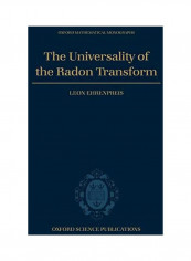 The Universality Of The Radon Transform Hardcover