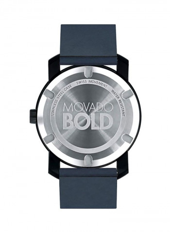 Men's Blue Dial 42mm Swiss Quartz Watch 3600601