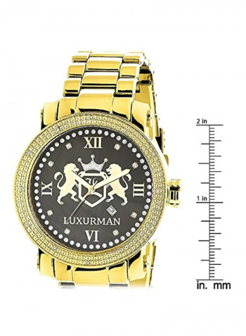 Men's Phantom Diamond Studded Analog Watch 2659