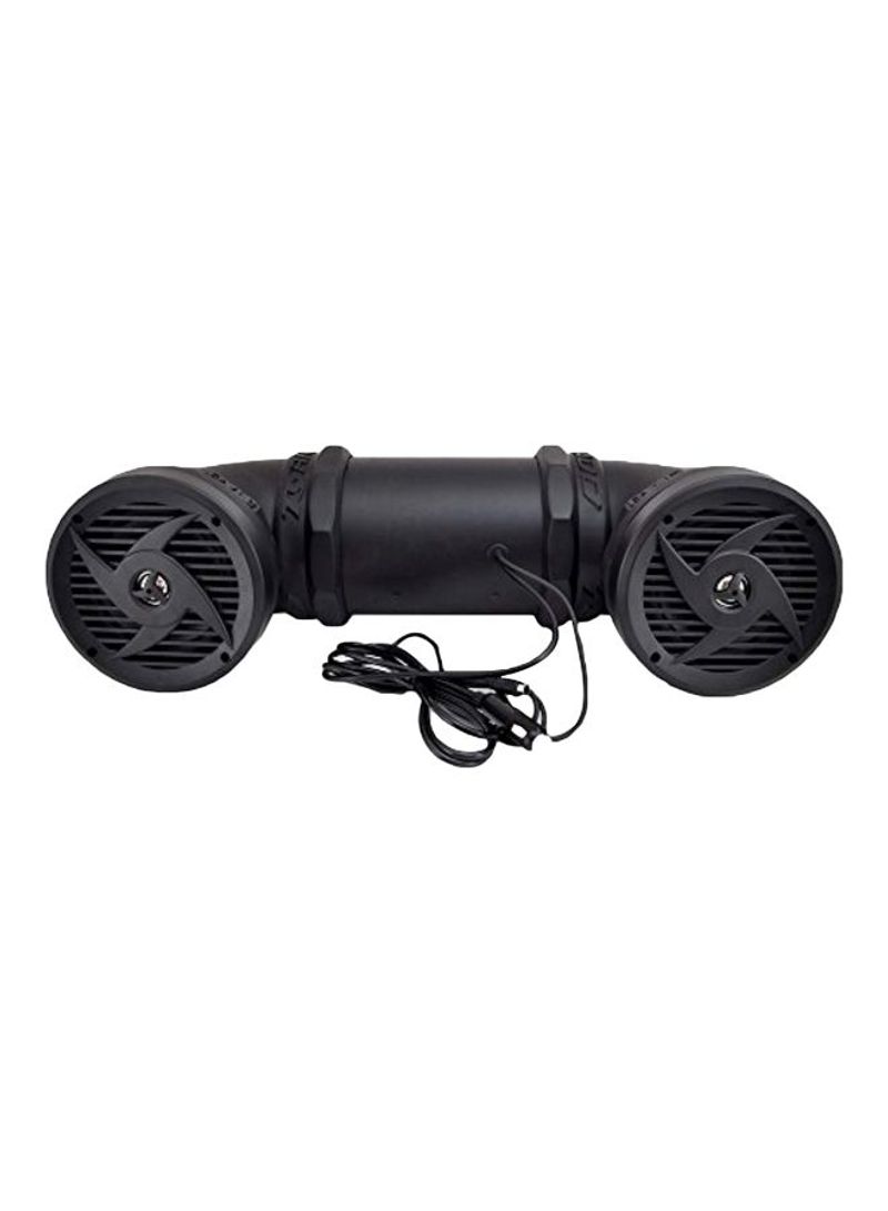 Waterproof Bluetooth Off-Road Speaker 6.5inch Black